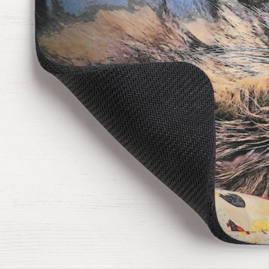 Grumpy Angel Work is Fascinerend Meme Muismat (Hoek)