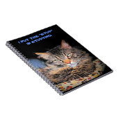 Grumpy Angel zet de Stud in Studeren Notitieboek (Rechterzijde)