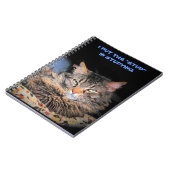 Grumpy Angel zet de Stud in Studeren Notitieboek (Linkerzijde)