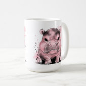 Grumpy Baby Hippo Koffiemok (Voorkant rechts)