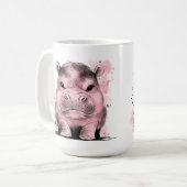 Grumpy Baby Hippo Koffiemok (Voorkant links)