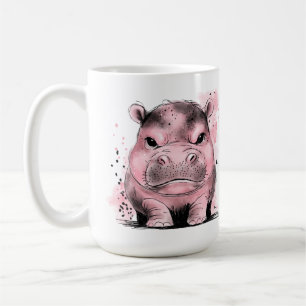Grumpy Baby Hippo Koffiemok
