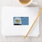 Grumpy Bald Eagle Etiket (Insitu)