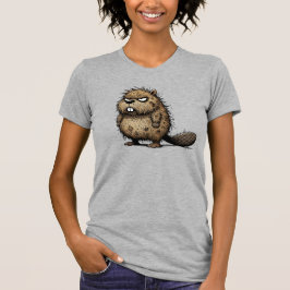Grumpy Beaver Crusty maar Schattige! T-shirt