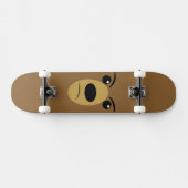 Grumpy Beer Face Skateboard (Horizontaal)