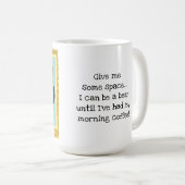 Grumpy beer heeft ochtendkoffie nodig!  Cute Koffiemok (Voorkant rechts)