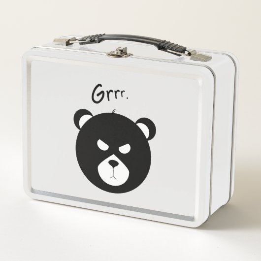 Grumpy Beer Metal Lunchbox (Voorkant)