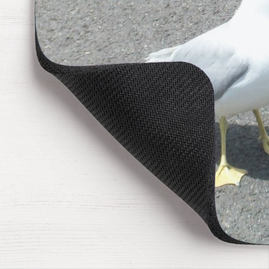 Grumpy Begger Seagull Animal Meme Muismat (Hoek)