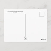 Grumpy Bird Briefkaart (Achterkant)