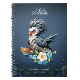 Grumpy Bird op maandag. Notitieboek