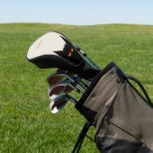 Grumpy Black Cat Golfheadcover (Insitu)