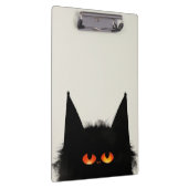 Grumpy Black Cat Klembord (Rechts)