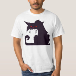 Grumpy Black Cat T-shirt