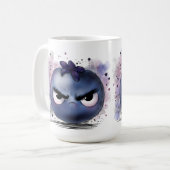 Grumpy Blueberry Koffiemok (Voorkant links)