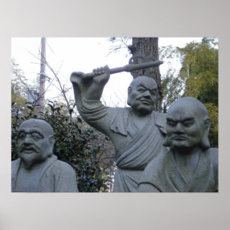 Grumpy Buddha Poster