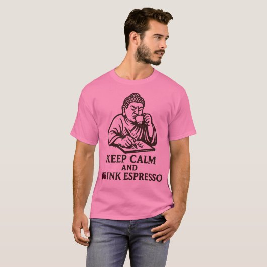 Grumpy Buddha T-shirt (Voorkant volledig)