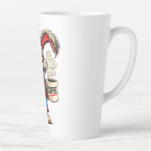 Grumpy Bunny Coffee Funny T-Shirt Latte Mok