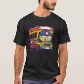Grumpy Busdriver Bus Driver T-shirt (Voorkant)