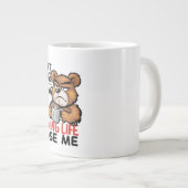 Grumpy Cartoon Beer Grote Koffiekop (Voorkant rechts)