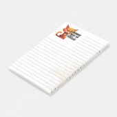 Grumpy Cat Attitude Gelinieerde 3M Post-it® Notiti Notes (Schuin)