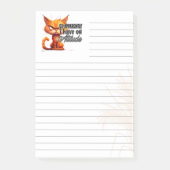 Grumpy Cat Attitude Gelinieerde 3M Post-it® Notiti Notes (Voorkant)