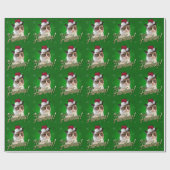 Grumpy Cat Bah Humbug Wrapping Paper Cadeaupapier (Vlak)