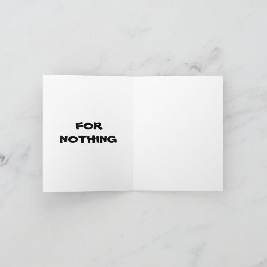 Grumpy Cat™ bedankkaart (Binnen)