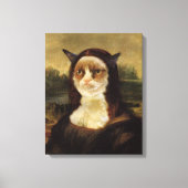 Grumpy Cat Canvas Afdruk (Voorkant)