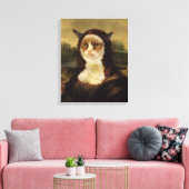Grumpy Cat Canvas Afdruk (Insitu (Woonkamer))