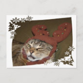 Grumpy Cat Christmas Briefkaart (Voorkant)