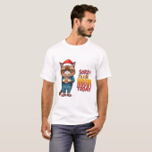 Grumpy Cat Christmas Mood T-shirt (Voorkant volledig)