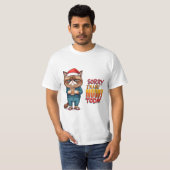Grumpy Cat Christmas Mood T-shirt (Voorkant volledig)