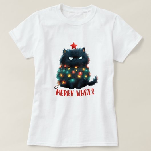 Grumpy Cat Christmas Shirt (Design voorkant)