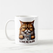 Grumpy Cat Coffee Mok - 'Laat me met rust' (Links)