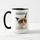 Grumpy Cat™ COFFEE NU!!! Mok (Links)