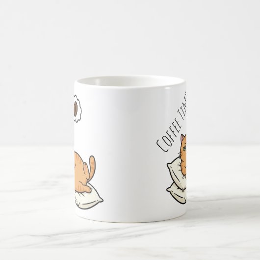 Grumpy Cat Coffee Time Ceramic Mug Koffiemok (Center)