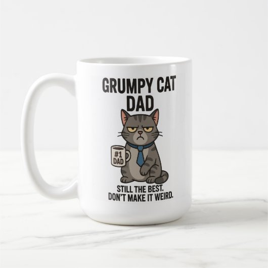 Grumpy Cat Dad - Nog steeds de beste Koffiemok (Links)