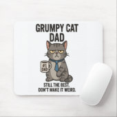 Grumpy Cat Dad - Nog steeds de beste Muismat (Met muis)