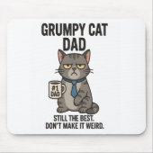 Grumpy Cat Dad - Nog steeds de beste Muismat (Voorkant)