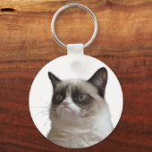 Grumpy Cat - de Sleutelhanger van de Grumpy Stare (Voorkant)