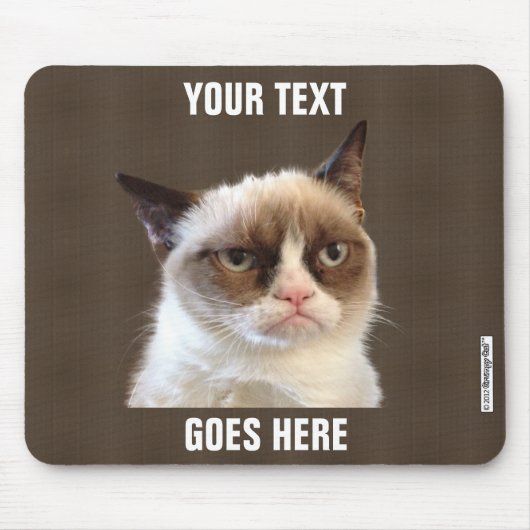 Grumpy Cat™ Design Your Ewn Mousepad Muismat (Voorkant)