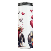 Grumpy Cat Driving Love Machine Thermosbeker (Achterkant)