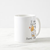 Grumpy Cat Energy – Sarcasme verbrandt geen calori Koffiemok (Voorkant rechts)