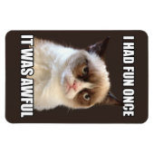 Grumpy Cat flexibele magneet (Horizontaal)