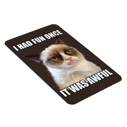 Grumpy Cat flexibele magneet (Rechterzijde)