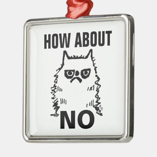 GRUMPY CAT, GEEN KERSTMIS ORNAMENTEN (Links)