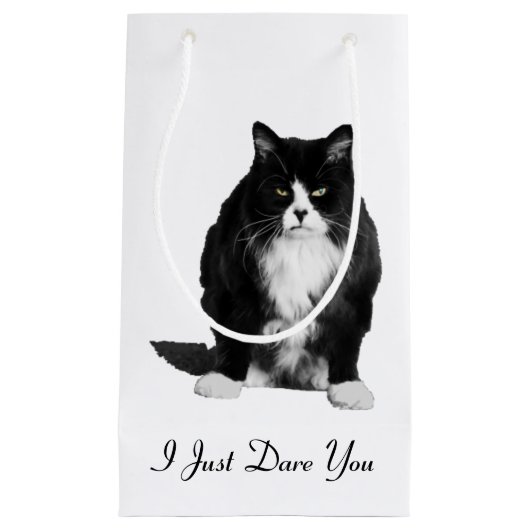 Grumpy Cat Gift Bag Klein Cadeauzakje (Voorkant)