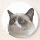 Grumpy Cat Glaring Onderzetters (Voorkant)