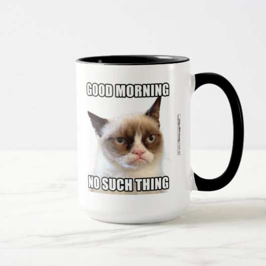 Grumpy Cat™ Good Morning - Zo niet Mok (Rechts)