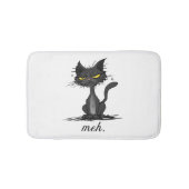 GRUMPY CAT - Grappige Meh Cat - Crazy Cat Lady Gif Badmat (Voorkant)